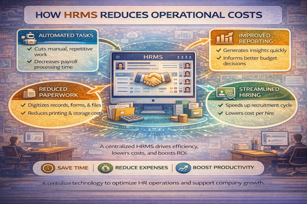 How HRMS Reduces Operational Costs