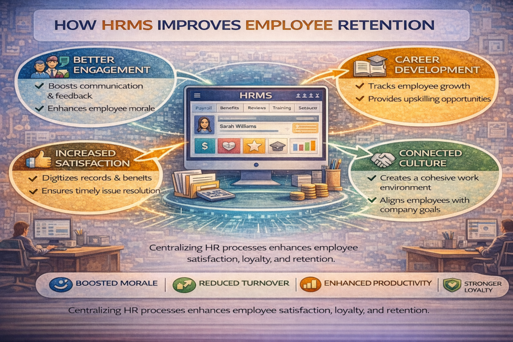 How HRMS Improves Employee Retention