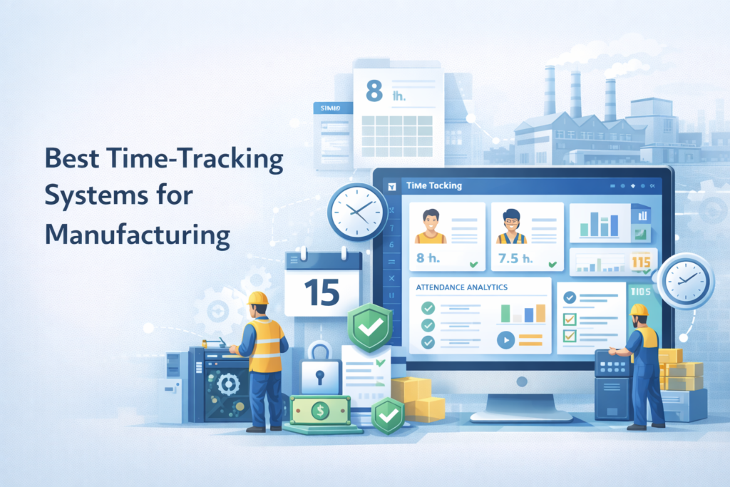 Best Time-Tracking Systems for Manufacturing