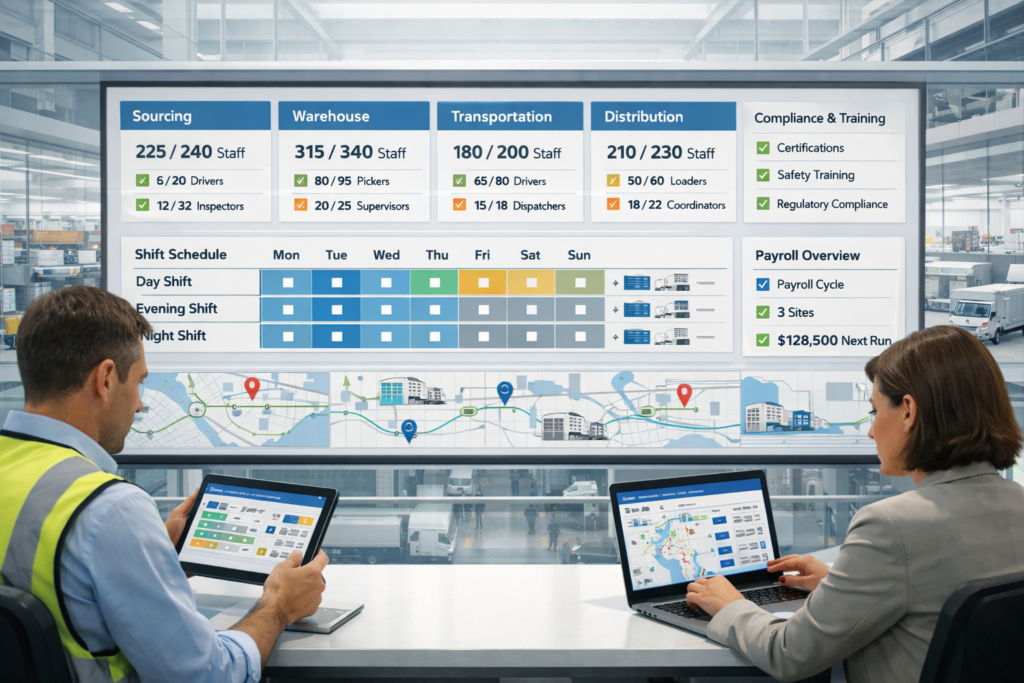 HRMS for Supply Chain