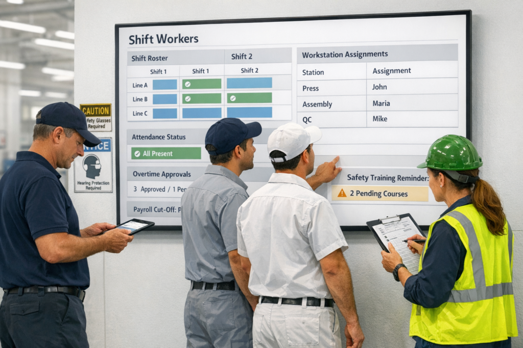 HRMS for Manufacturing Plants