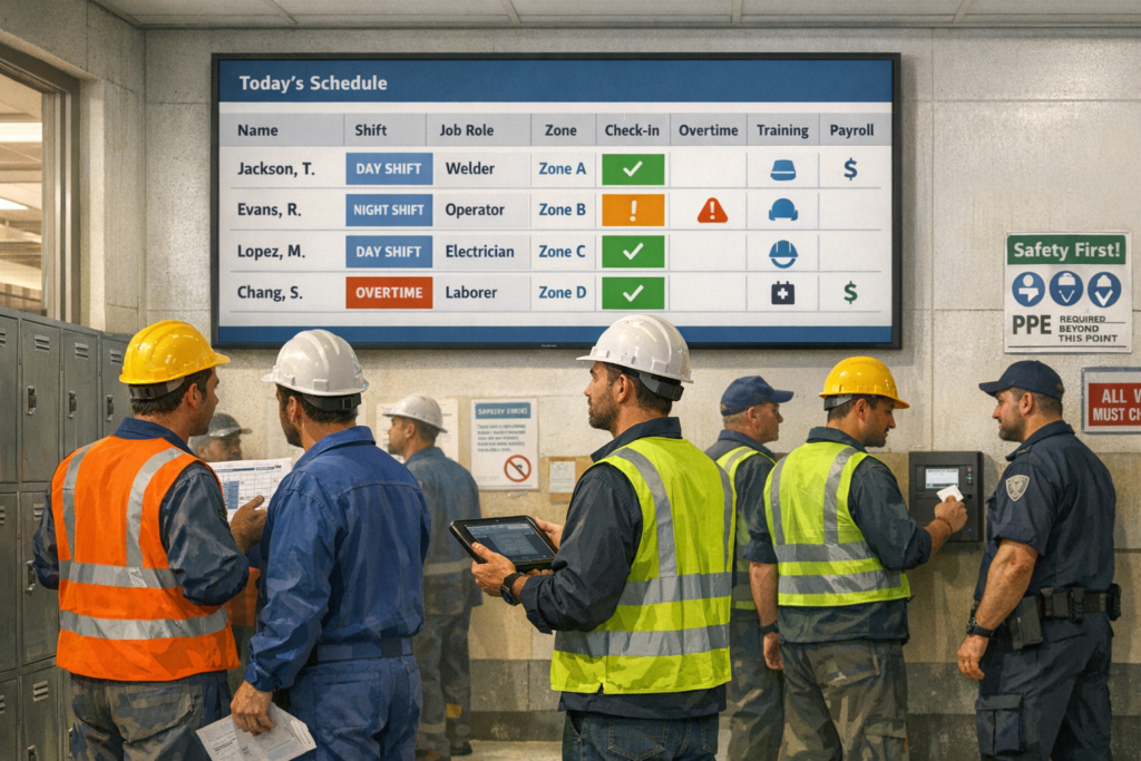 HRMS for Blue-Collar Workforce