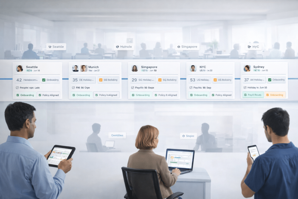 HRMS for Distributed Offices