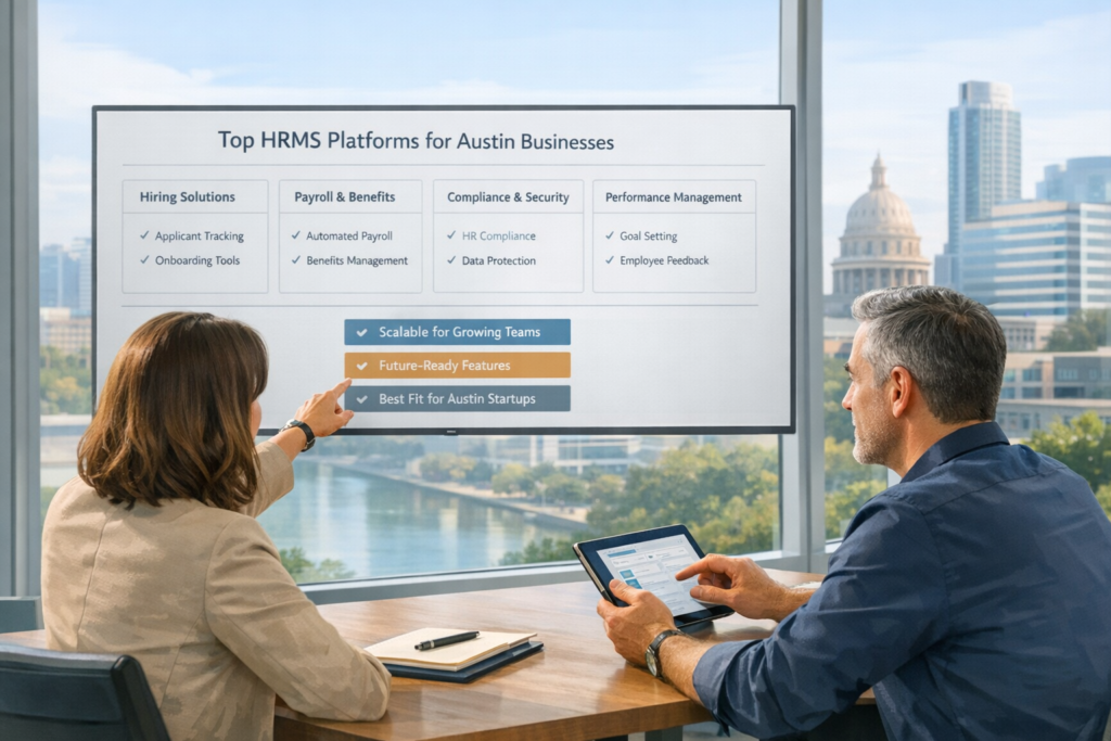 Best HRMS Software in Austin TX