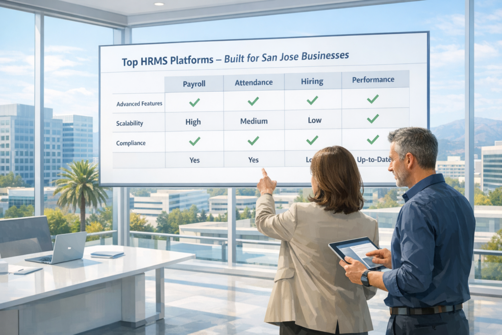 Best HRMS Software in San Jose CA