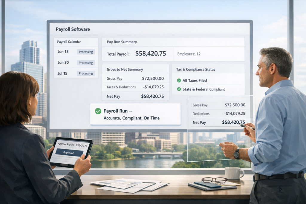 Payroll Software in Austin, TX