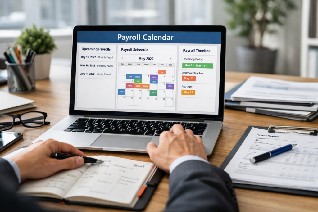 Payroll Calendar Management System