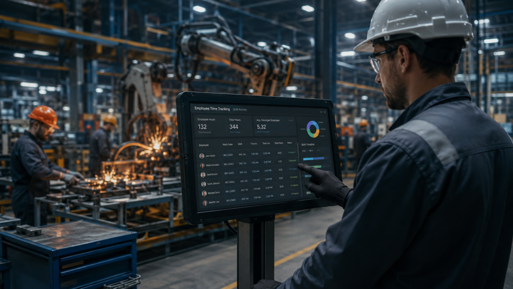 manufacturing time tracking