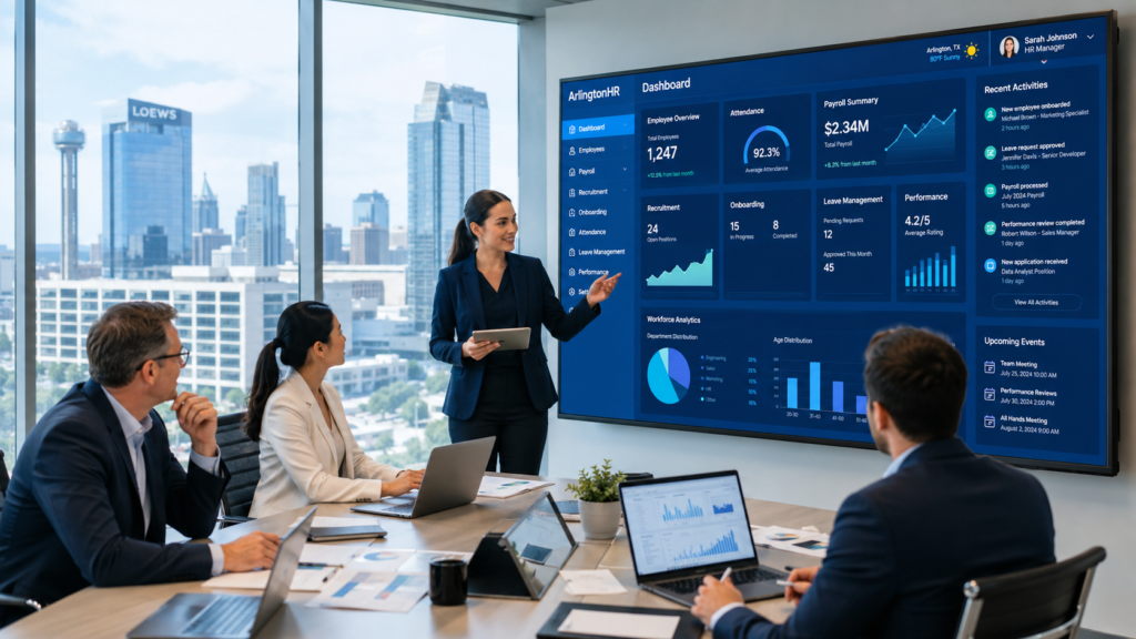 Best HRMS Software in Arlington TX