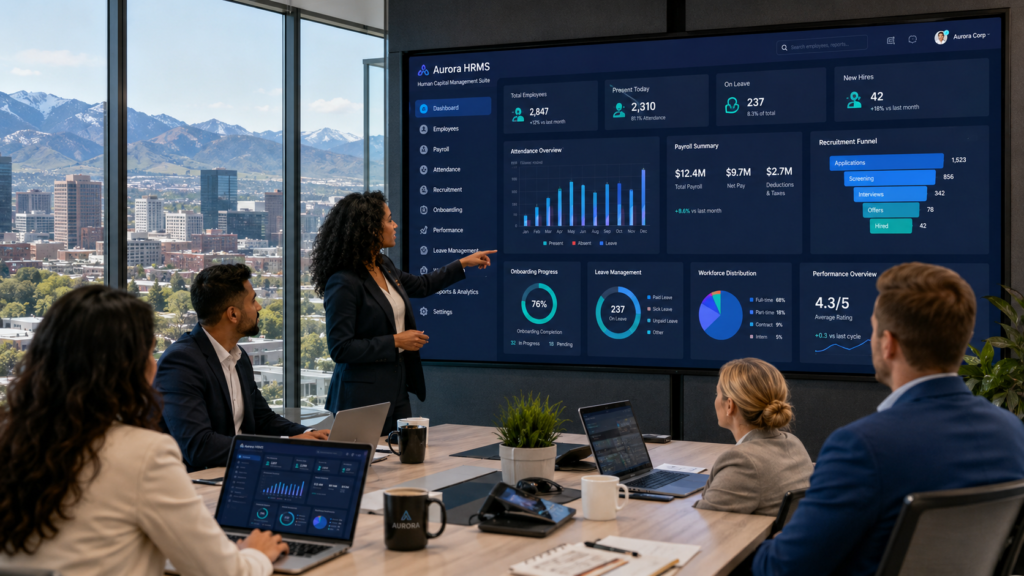 Best HRMS Software in Aurora CO