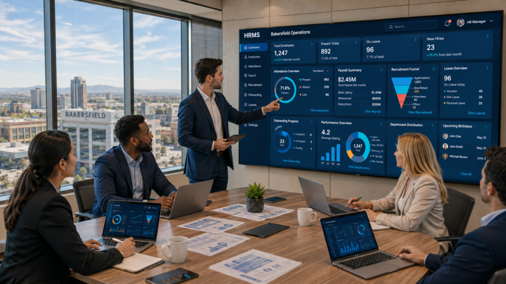 Best HRMS Software in Bakersfield CA