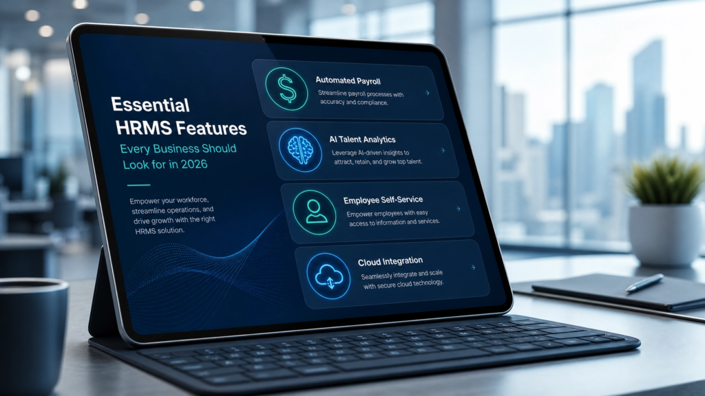Essential HRMS features